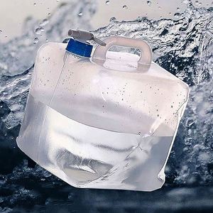 Muestra Gratuita, Bolsa de Almacenamiento de Agua Plegable de 5L, Resistente, Portátil, para Senderismo, Pesca, Emergencias y Camping - Product Image 6