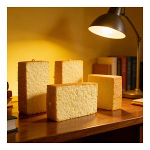 Collection de jouets anti-stress en mousse PU à montée lente, doux au toucher, en forme de beignets, de beurre, de chocolat et de pain, cadeau pour soulager le stress - Product Image 1