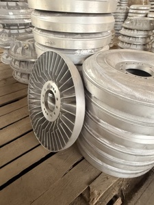 Высококачественные турбины, изделия для обработки алюминия, Прочные Литые под давлением детали, прецизионная обработка - Product Image 3