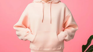 Sudadera con capucha de algodón para hombre, Sudadera con capucha con estampado de hojaldre, logotipo bordado, Jersey pesado de algodón de gran tamaño, talla grande, unisex, Invierno - Product Image 6