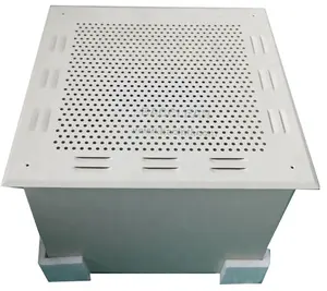 Kotak Pao Hepa pembersih ruangan Dop Hepa kotak/kotak Unit suplai udara ruang bersih/kotak Hepa untuk filter udara Hepa