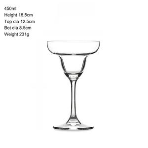 Verres à cocktail en cristal de style américain faits à la main de haute qualité pour les fêtes, compatibles lave-vaisselle, design moderne et luxueux, vin rouge, margarita - Product Image 2
