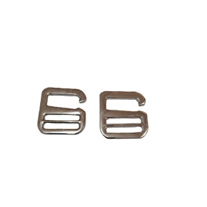 Hebilla de Placa de Aleación de Zinc Hongyuan, 6 Puntos, Color Oro Claro, Gris Metálico, Níquel, Accesorios para Bolsos - Product Image 5
