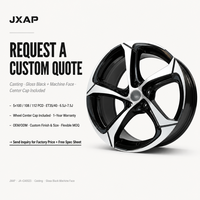 Jantes en alliage forgé JXAP 19 pouces 5x114.3 Gris Anthracite Finition Usinée Adaptées pour Hyundai Tucson 2025 – Nouvelle Version