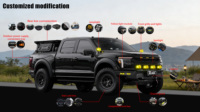 Nueva Camioneta Raptor Todoterreno, Totalmente Personalizada, Premium, de Gasolina, con Transmisión Automática, Estándar de Emisiones Euro 6, Dimensiones