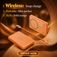 Batterie externe universelle portable au lithium 10000 mAh avec interface d'entrée/sortie identique pour smartphones