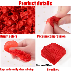 กลีบ<span class=keywords><strong>กุหลาบ</strong></span><span class=keywords><strong>ปลอม</strong></span> 500 กรัม หลากสีสัน ทำจากผ้าไหมเทียม สำหรับวันวาเลนไทน์ งานแต่งงาน งานปาร์ตี้ ตกแต่งสร้างบรรยากาศโรแมนติก - Product Image 3