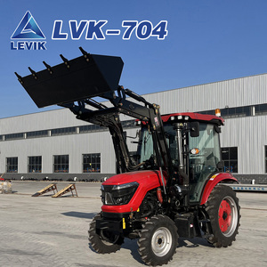 Tracteur agricole 4x4 à moteur diesel hydraulique EPA, mini-tracteur avec chargeur frontal, vente chaude directe usine - Product Image 3
