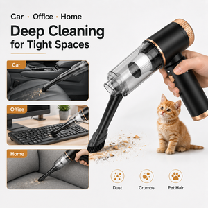 4 in 1 Cordless Handheld <b>Vacuum</b> Cleaner 100W 20KPa Brushless Air Duster Blower Inflator Deflator Type C Rechargeable OEM ODM - Product Image 4