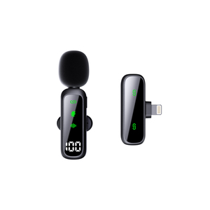 Système de microphone sans fil haute sensibilité avec synchronisation Type-C et Lightning pour le <span class=keywords><strong>streaming</strong></span>, le podcasting et l'équipement de studio musical - Product Image 4