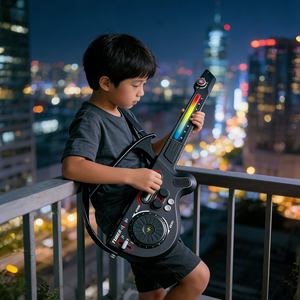 กีตาร์ไฟฟ้าอัจฉริยะคุณภาพสูง OEM รุ่นใหม่ล่าสุด กีตาร์อเนกประสงค์สำหรับเด็ก สำรวจดนตรี - Product Image 2