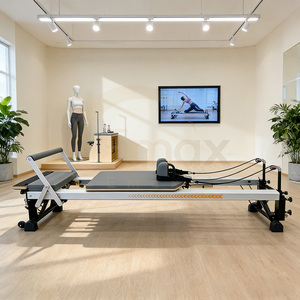 Barre de glisse professionnelle Ochi Factory Revo-style à suspension stable en aluminium pour Reformer Pilates et <span class=keywords><strong>Crossfit</strong></span> - Product Image 5