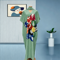 Nouvelle Robe Kaftan Boubou 2026 pour Femme, Maxi Africaine Anti-Plis Ankara, Grande Taille, pour Mariage, Fête, Bohème, Traditionnelle