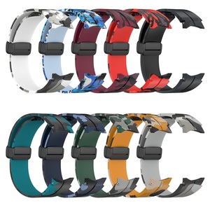 20มม. สายรัดข้อมือสำหรับ <span class=keywords><strong>Samsung</strong></span> Galaxy Watch 5 <span class=keywords><strong>Pro</strong></span> 45มม. <span class=keywords><strong>Watch5</strong></span>/4 40มม. 44มม. ลายพราง - Product Image 2