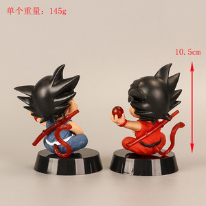 Figura de PVC de Son Goku de 10 cm, Versión Q de Dragon Ball Z, Figura de Anime Japonés, Estatua Coleccionable, Muñeco de Juguete, Regalo - Product Image 3