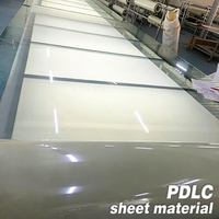 PDLC Smart Film Rollenmaterial für Smart-Glas-Hersteller, Anpassbare Breite, Großrolle, Schaltbare Sichtschutzfolie