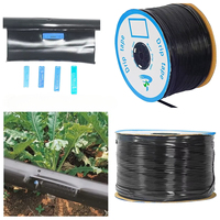 Kit sistem irigasi tetes 1 lembar, pita Drip taman pertanian untuk pertanian