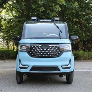 Mini 4-wielige Elektrische Auto Met Gesloten Lichaam Nieuwe Energie Personenauto - Product Image 1