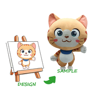 Personnage personnalisé, peluche personnalisée, super douce, brodée, longue peluche, kawaii, OEM