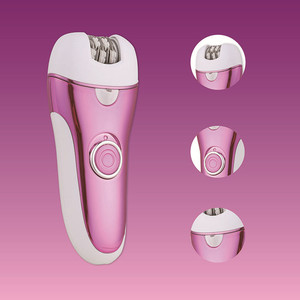 Depiladora Eléctrica Recargable 3 en 1, Depiladora <span class=keywords><strong>para</strong></span> Hombres y Mujeres, <span class=keywords><strong>para</strong></span> Depilación Facial, de Bikini, Piernas, Brazos y Cuerpo, Uso Doméstico - Product Image 3
