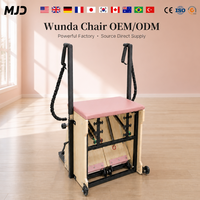 Chaise de Pilates Wunda MJD professionnelle avec pédale fendue pour l'entraînement du tronc, équipement de studio professionnel, vente en gros