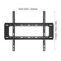 Montaje de pared de TV de perfil bajo NBJOHSON, montaje de pared LCD fijo para la mayoría de televisores de plasma LED LCD de 32 "-65"