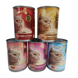 Hữu cơ 85g Gà & cá hồi ướt thức ăn cho chó nước dùng Mặn & nước Thịt đóng Hộp PET Snack nuôi dưỡng ướt thức ăn cho mèo - Product Image 1