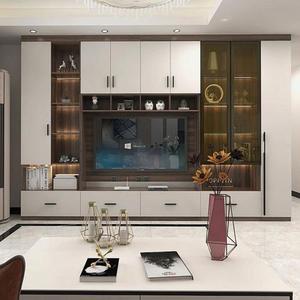 Muebles de sala de estar de 75 pulgadas, soporte de Tv y juego de mesa de centro, mueble de Tv moderno de lujo, soporte de Tv de lujo, muebles de sala de estar - Product Image 5