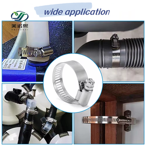 Cerceau de gorge américain solide et cerceau de gorge de type réglable en acier inoxydable - Product Image 5