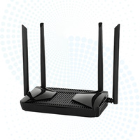 Modem FTTH double bande 4GE RJ45 WiFi 5dBi 4 antennes fibre optique monomode EPON GPON XPON ONU Routeur