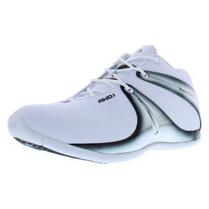 AND1 Rise <b>Mens</b> <b>Shoes</b> <b>Size</b> 10 Color Bright White/Silver Model AD90019MWSS - Product Image 1