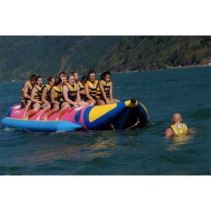 Bateau gonflable pour 10 passagers, divertissement aquatique, poisson volant, banane, <span class=keywords><strong>tube</strong></span> remorquable, canapé avec pompe - Product Image 2