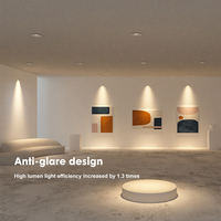 ALLWAY - Luces Empotradas de Aluminio para Interiores, Comerciales, 5W 10W 15W, Foco LED COB, Iluminación de Pared, Downlight