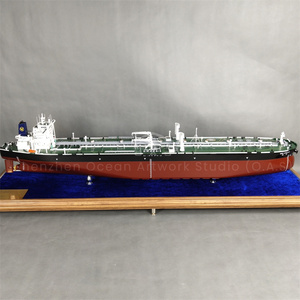 Modelo de Barco de Alta Calidad Hecho a Mano por la Fábrica O.A.S, Regalo Empresarial Personalizado, Modelo de Buque Tanque <span class=keywords><strong>VLCC</strong></span> de 145 cm - Product Image 4