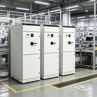 Unité de compensation par condensateurs GGJ haute performance avec coffret robuste pour la distribution dans les bâtiments commerciaux