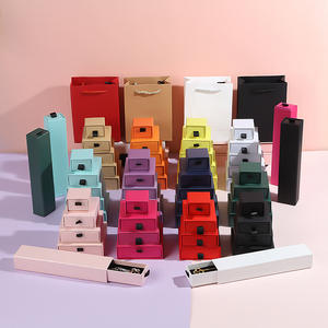 Caja de Joyería de Lujo con Diseño Personalizado y Logotipo, para Anillos, Pulseras y Collares, Cuatro Tamaños, Precio al por Mayor - Product Image 1