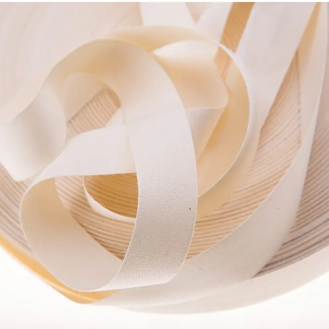 Organic Cotton Ribbon on Rolls