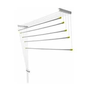 4 aste 200 Cm elevatore stendino porta biancheria alluminio Güneş