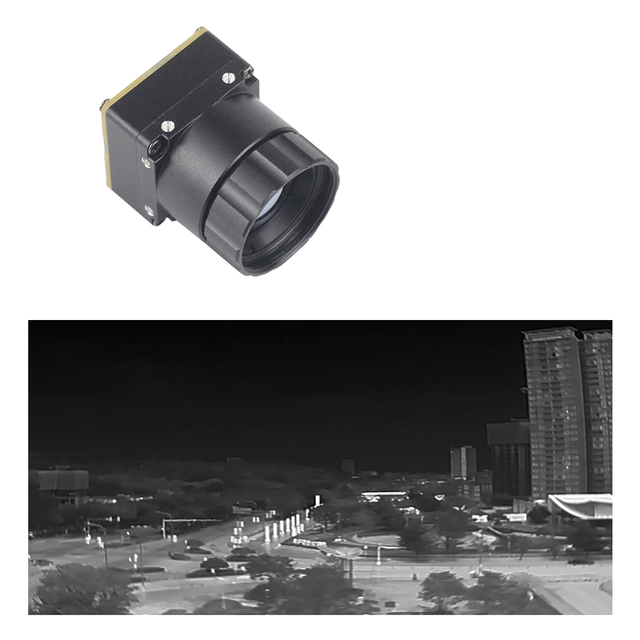 Wholesale Cheap Uncooled Infrared Analog Thermal Mini Camera with Night Vision H.264 1 Year Warranty