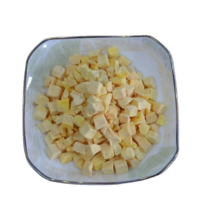 Hot Sale Flavor Tea Freeze Dried Fruit Papaya Slice,Cube For 100% Fruit Tea Wholesale Cheap And OEM