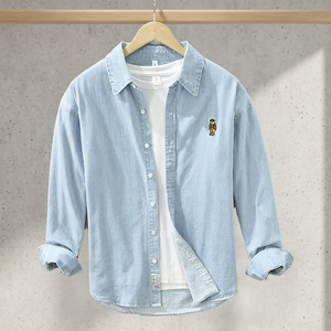 เสื้อเชิ้ตแขนสั้นคอตั้งผ้าป๊อปลินโพลีเอสเตอร์/คอตตอน OEM ODM สำหรับผู้ชายและผู้หญิง ผลิตโดยโรงงานผลิตเสื้อผ้าเวียดนาม - Product Image 1