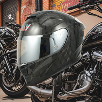 Casques de Moto Intégraux en Gros Certifiés DOT, Design Modulable en Fibre de Carbone avec Double Visière