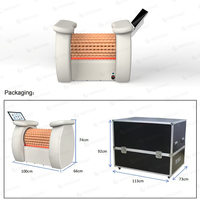 Appareil de massage lymphatique corporel à rouleaux pour chaise de massage automatique, rouleau de contour professionnel pour le remodelage corporel