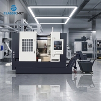 Centre d'usinage CNC multitâches TCK56DY avec outillage motorisé axe Y et tourelle BMT55 pour la fabrication de vannes de précision et de pièces automobiles