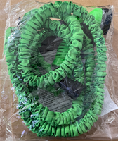 Tuyau d'arrosage magique extensible en plastique avec pistolet pulvérisateur multifonction, flexible et rétractable pour la maison, le jardin et le lavage de voiture