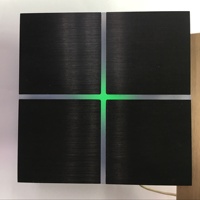 Z-wave veya Crestron veya Knx Ev Otomasyonu veya Dali Sistemi Zwave Domotique için Lüks Işık Duvar Anahtarı Kuru Kontak Anahtarı