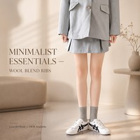 Chaussettes de cheville personnalisées OEM, antidérapantes, respirantes, en tricot, pour usage quotidien, micro-éventailées, séchage rapide
