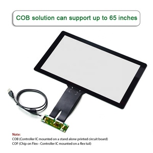 Kit Overlay Touch Screen Capacitivo Proiettato (PCAP) da 15,6 Pollici con <span class=keywords><strong>Touchscreen</strong></span> I2C USB 16:9 Vetro+Vetro - Product Image 3