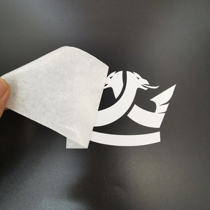 Etiquetas impresas con logotipo troquelado personalizado, etiqueta de marca resistente al agua, calcomanías de vinilo troqueladas, logotipo de ventana de transferencia, calcomanía de vinilo para coche - Product Image 1