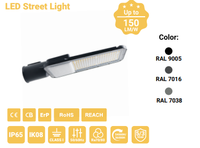 Lámpara de Calle LED de Alta Luminosidad para Exteriores, 30w 50w 100w 150w 200w, Directo de Fábrica